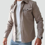Ανδρικό Overshirt με Κουμπιά και Τσέπες Στήθους