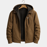 Ανδρικό Μπουφάν με Επένδυση Fleece
