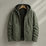 Ανδρικό Μπουφάν με Επένδυση Fleece