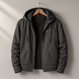 Ανδρικό Μπουφάν με Επένδυση Fleece
