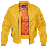 Ανδρικό Καπιτονέ Bomber Jacket με Επένδυση και Τσέπες